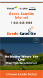 Mobile Screenshot of exede-satellite.com